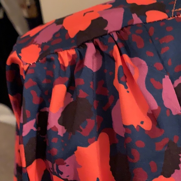 Multicoloured Surplice Top - Picture 4 of 6